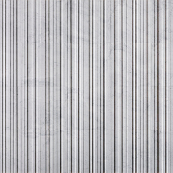 Lithos Design Geometric Натуральный камень 60x60x2см, настенный, материал: мрамор carrara ghiaccio/barcode zero