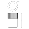 Decor Walther OF.LINE BEOD Корзина для бумаги, цвет: Mocca/Moor