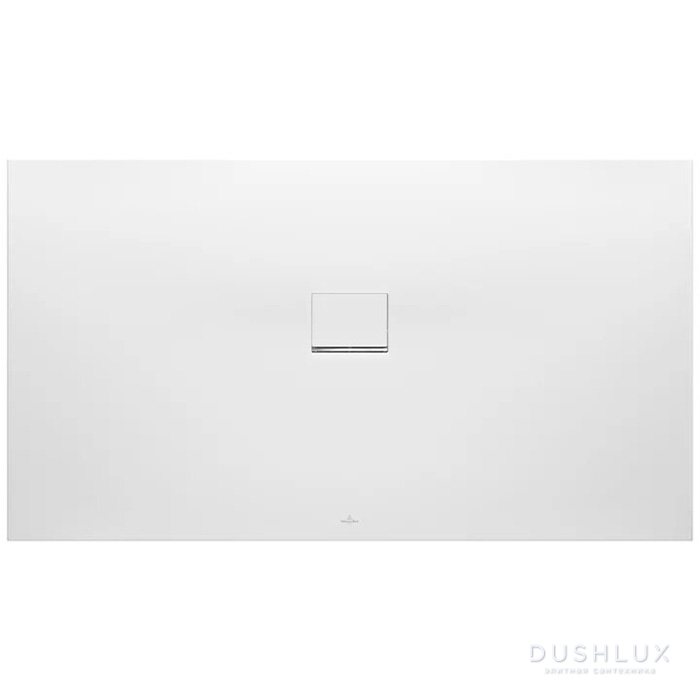 Фото Villeroy&Boch Squaro Infinity Душевой поддон 90х80х4см., Quaryl®, цвет: Stone White