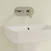 Villeroy&Boch O.novo раковина 55x46x17.5см., без отв., подвесная, с переливом, цвет: альпийский белый