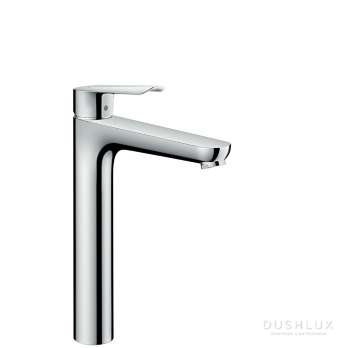 Фото Hansgrohe Logis E Смеситель для раковины 230 на 1 отв. с донным клапаном, излив 185мм, h231мм, цвет: хром
