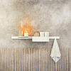 Hansgrohe WallStoris Полочка подвесная, цвет: белый матовый