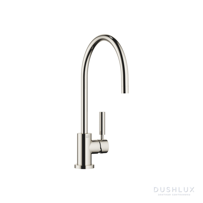 Фото Dornbracht Tara Classic Смеситель для раковины, на 1 отв., цвет: платина