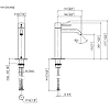 Dornbracht Meta meta slim Смеситель для раковины, на 1 отв., цвет: хром