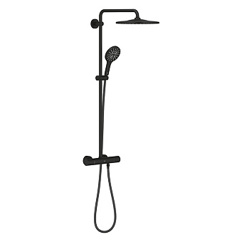Grohe Rainshower SmartActive 310 Душевая система с термостатическим смесителем, цвет: фантомный чёрный