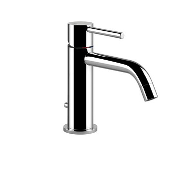 Gessi Emporio Via tortona Смеситель для раковины, на 1 отв, с донным клапаном, цвет: хром