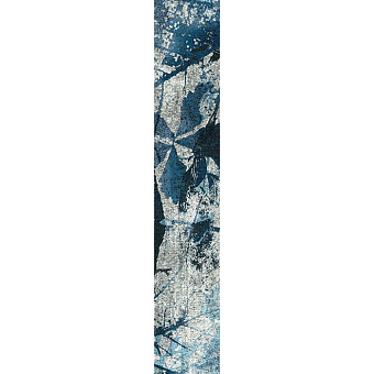 Sicis Vetrite Стеклянная плитка 9.8х59.3см, универсальная, стекло, цвет: ricordo blue per-grey