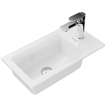 Kerama Marazzi Lato Раковина 50х27см., встраиваемая сверху, без отв., цвет: белый глянцевый