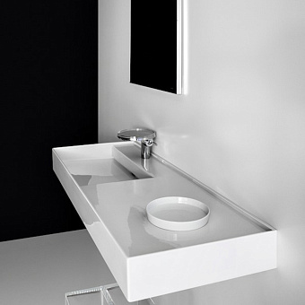 Laufen Kartell Раковина 120х46х12 см, 1 отв., цвет: белый