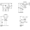 Villeroy&Boch O.novo раковина 55x46x17.5см., без отв., подвесная, с переливом, цвет: альпийский белый