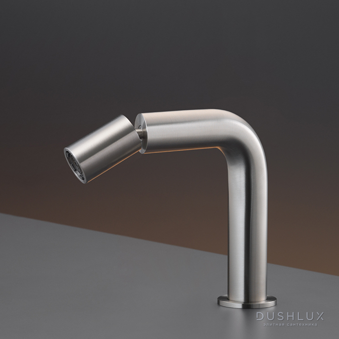 Фото CEA Design FREE IDEAS Излив для раковины 11.8см., с поворотным носиком и аэратором, цвет: нержавеющая сталь