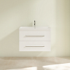 Villeroy & Boch Avento, Тумба с раковиной, подвесная, 76х52х44.7см, цвет: белый