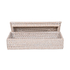 Decor Walther Basket BMD Контейнер 30x16x6см., с крышкой, настольный, цвет: ротанг светлый