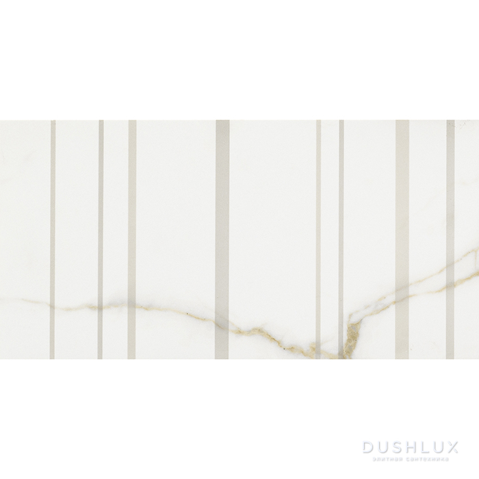 Фото Lea Ceramiche Delight Керамогранит 30x60см, универсальный, неглазурованный, декор joy, цвет: calacatta oro/глянцевый