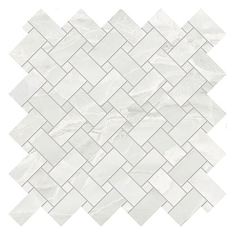 Emilceramica Tele DI Marmo Selection Керамогранит 30x30x0,95см, универсальная, глазурованный, цвет: Intreci White Radadise Naturale