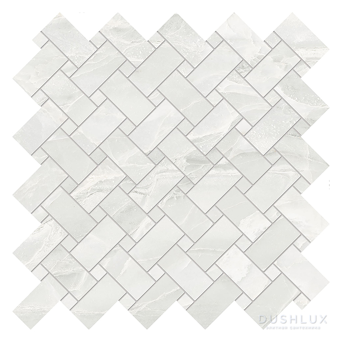 Фото Emilceramica Tele DI Marmo Selection Керамогранит 30x30x0,95см, универсальная, глазурованный, цвет: Intreci White Radadise Naturale