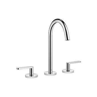 Dornbracht Meta Смеситель для раковины, на 3 отв., цвет: хром