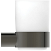 Ideal Standard Conca Стакан с держателем, подвесной, цвет: PVD Magnetic Grey/матовое стекло