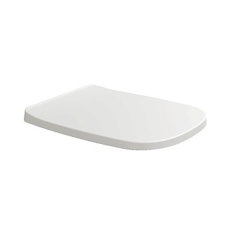 Flaminia Flag Сиденье для унитаза 46х36.5хh2.5см, Soft Close, шарниры хром, цвет: Latte
