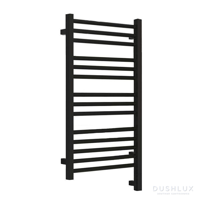 Фото Neoinox Bras Полотенцесушитель 75x45см, электрический, тэн, цвет: черный матовый