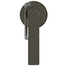 Ideal Standard La Dolce Vita Смеситель для ванны, напольный, ручной душ Stick, шланг для душа Idealflex 125см., для монтажа с A6133NU, цвет: PVD Magnetic Grey
