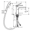 Hansgrohe Tecturis E Смеситель для раковины, на 1 отв., с ручной лейкой, цвет: хром