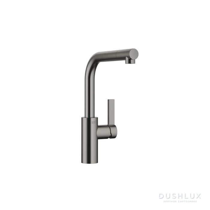 Фото Dornbracht Elio Смеситель для кухни, 1 отв., цвет: платина темная сатинированная