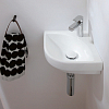 Villeroy&Boch Subway 3.0 Раковина 32х32х14.5см., 1 отв., подвесная, CeramicPlus, без перелива, цвет: белый камень