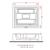 Gruppo Treesse Zen Минибассейн 280x235xh85см., комплектация PRO, цвет: белый