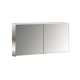 Emco Prime Зеркальный шкаф 120см., с подсветкой LED2 Facelift навесная модель, 2-дверки, IP 20 зеркальная задняя стенка