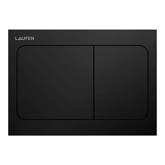 Laufen INEO AIR Клавиша смыва, цвет: черный матовый