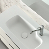 Oasis Profilo Композиция №19 Комплект мебели 140x38х h205см., подвесной, цвет: белый матовый/Хром