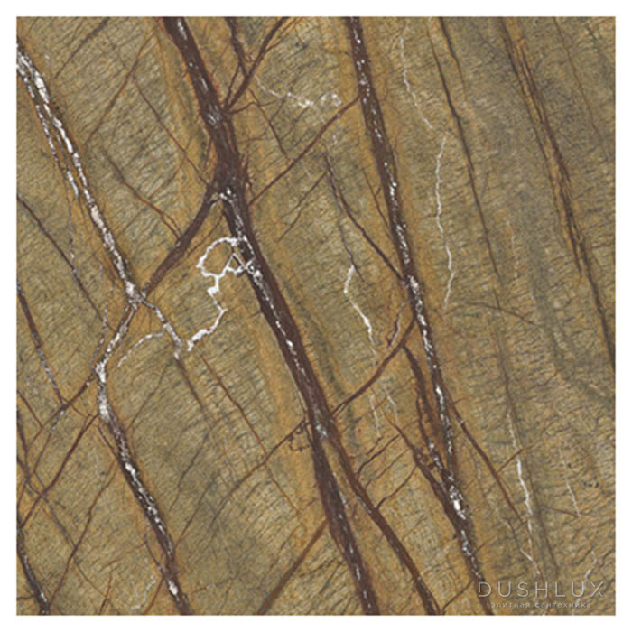 Фото Casalgrande Padana Marmoker Керамогранит 118x118см, универсальная, цвет: Brown Forest