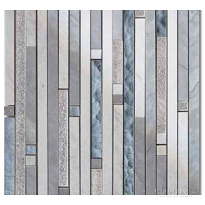 Фото Sicis Colors Мозаика 28.8x33.1см, настенная, цвет: mercury