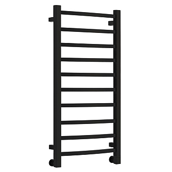 Neoinox Quadro Полотенцесушитель 94x60см, водяной для ГВС, цвет: черный матовый