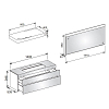 Keuco Edition 400 Комплект мебели 140x53.5x54.6 см, подвесной, цвет: белый