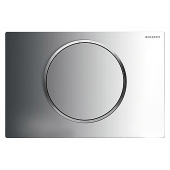 Geberit Sigma10 Клавиша смыва, цвет: хром