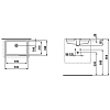 Laufen Living Раковина 49х31х15.5 см, без отв., цвет: белый