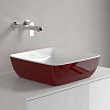 Villeroy&Boch Artis Раковина 41x41x13см., накладная, цвет: Bordeaux