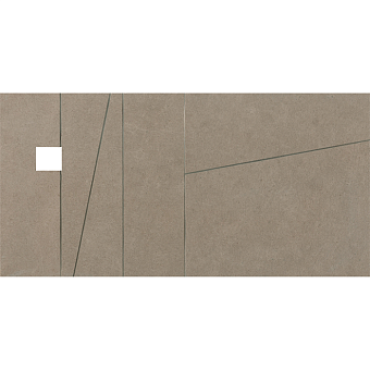 Fap Sheer Керамическая плитка 30.5х61.5см, настенная, мозаика sharp, цвет: taupe