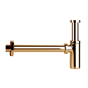 GESSI Сифон для раковины, круглый, цвет дрPVD
