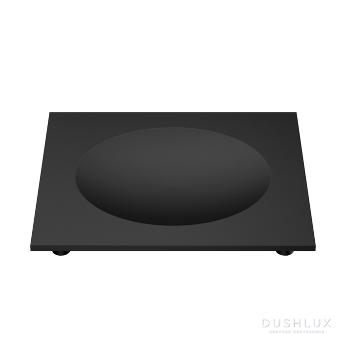 Фото Decor Walther Cube DW 351 Мыльница настольная, цвет: черный матовый