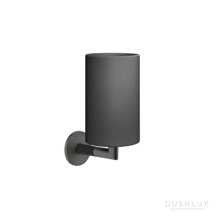 Фото Gessi Ingranaggio Стакан, подвесной, отделка Black Metal Brushed PVD