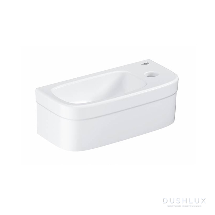 Фото Grohe Euro Ceramic Раковина 37 см, 1 отв., подвесная, цвет: белый
