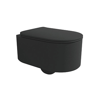Flaminia Astra Унитаз подвесной 52х35хh22см, с системой GoClean, цвет: Carbone