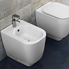Hatria Fusion 48 Биде напольное, 48х35см., 1 отв., цвет: белый