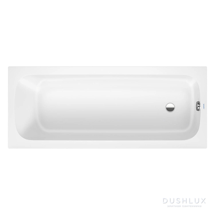 Фото Duravit Qatego Ванна 170x70 см, встраиваемая, акриловая, цвет: белый