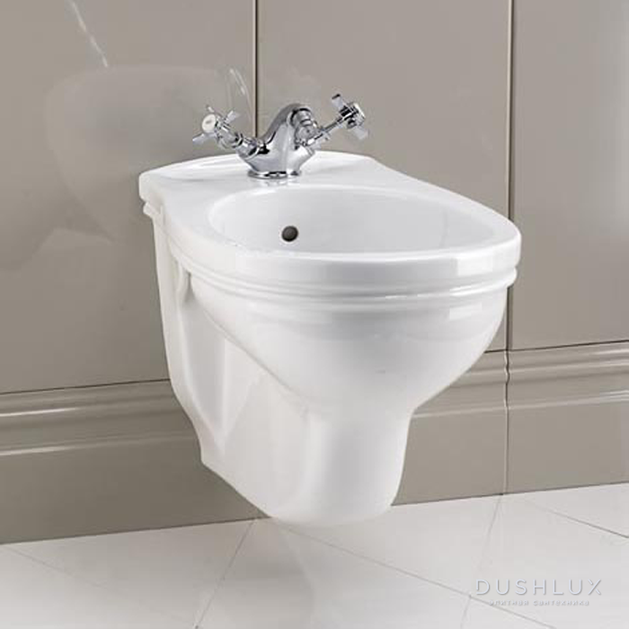 Фото Devon&Devon Rose, Биде подвесное 54х35см, цвет: белый
