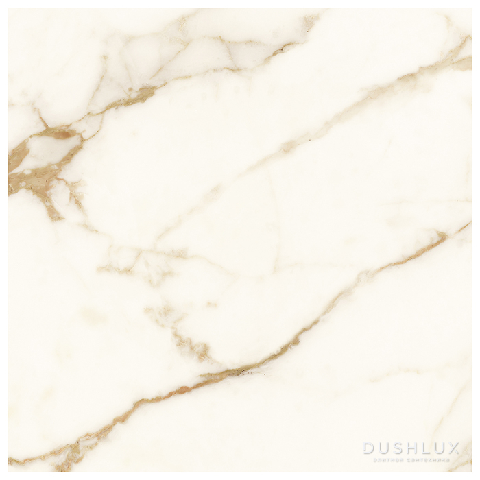 Фото Lea Ceramiche Delight Керамогранит 60x60см, универсальный, неглазурованный, цвет: calacatta oro/глянцевый