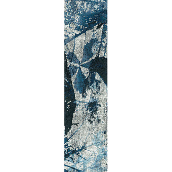 Sicis Vetrite Стеклянная плитка 9.8х39.5см, универсальная, стекло, цвет: ricordo blue per-grey